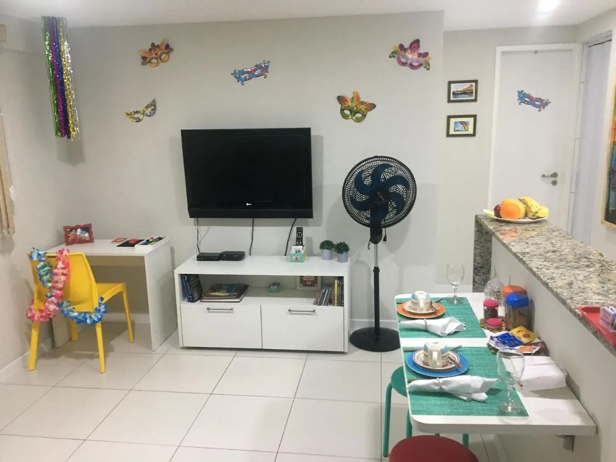 Lindo Ap 403 Quadra Do Mar C Garagem Appartement Recife Brazilië